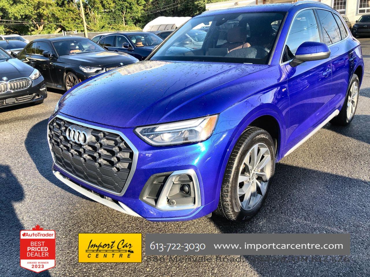 Used 2023 Audi Q5 45 Progressiv SLINE, LEATHER, PANO. ROOF, NAVI, AU for sale in Ottawa, ON