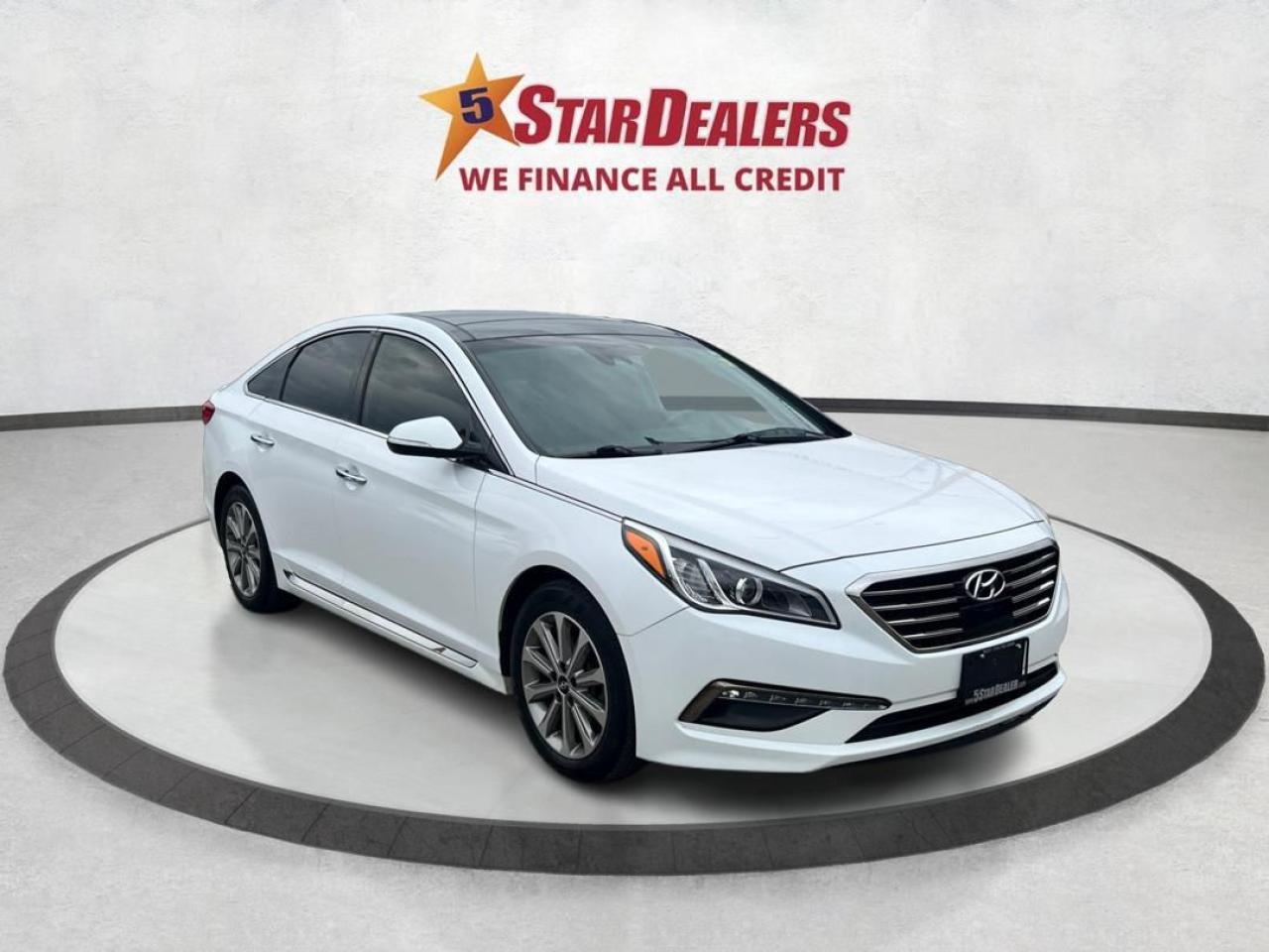 Used 2017 Hyundai Sonata 2.4L Limited NAV LEATHER SUNROOF WE FINANCE ALL! for sale in London, ON