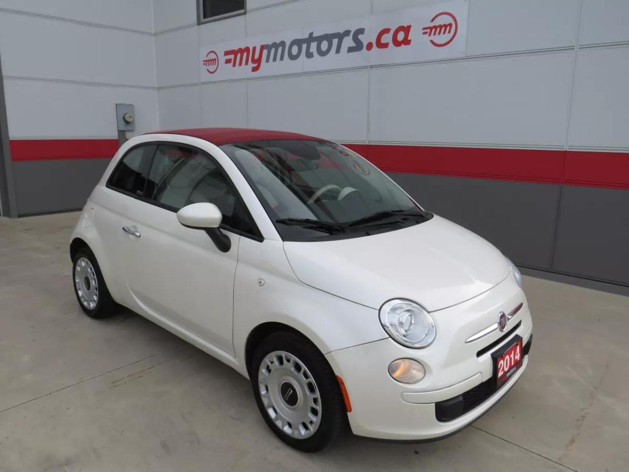 Used 2014 Fiat 500 C Pop (**LOW KMS**5 SPD MANUAL TRANSMISSION**ALLOY WHEELS**FOG LIGHTS**SUNROOF**CRUISE CONTROL**BACKUP SENSORS**SPORT DRIVING MODE**AM/FM/CD PLAYER**) for sale in Tillsonburg, ON