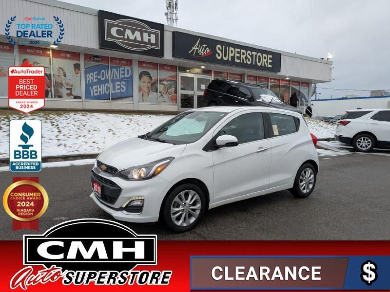 Used 2019 Chevrolet Spark 2LT  **LOW KMS - SUNROOF** for sale in St. Catharines, ON