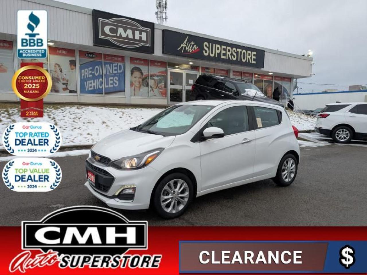 Used 2019 Chevrolet Spark 2LT  **LOW KMS - SUNROOF** for sale in St. Catharines, ON