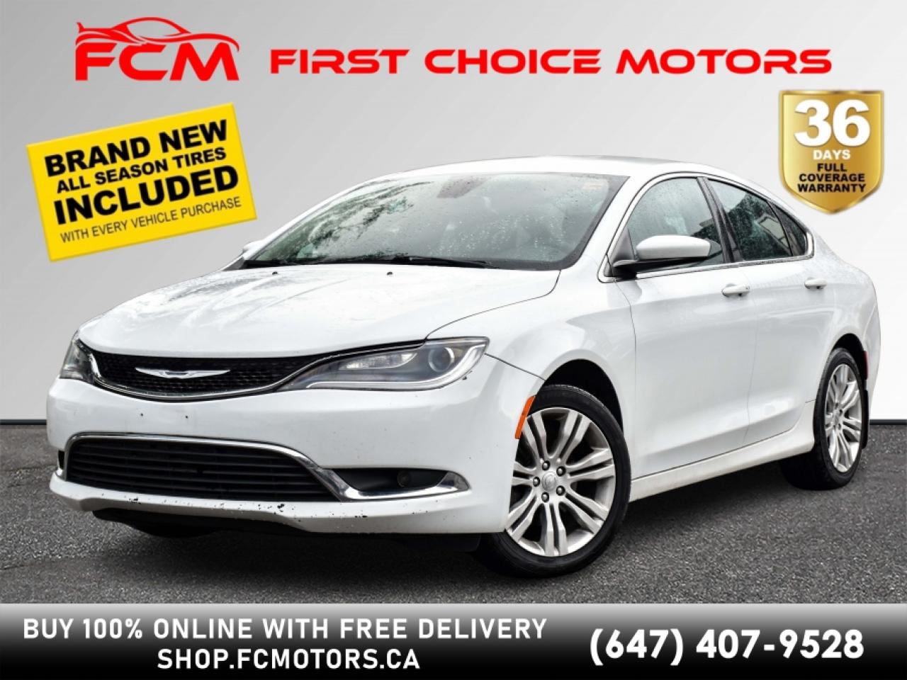 Used 2016 Chrysler 200 LIMITED ~AUTOMATIC, FULLY CERTIFIED WITH WARRANTY! for sale in North York, ON