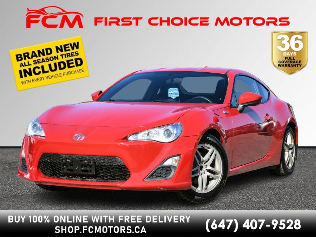 Used 2015 Scion FR-S ~MANUAL, FULLY CERTIFIED WITH WARRANTY!!!!~ for sale in North York, ON