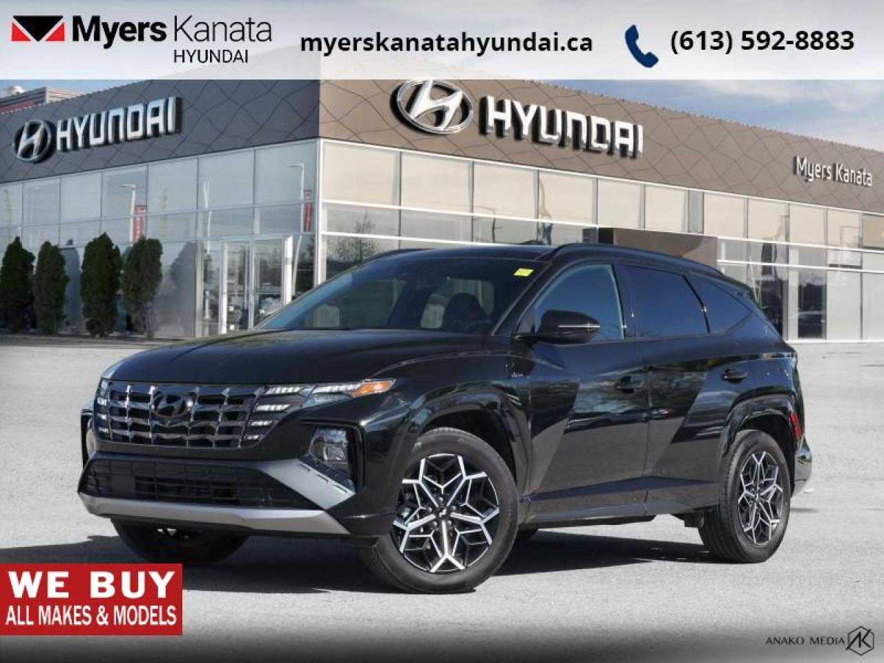 Used 2024 Hyundai Tucson Hybrid N-Line  - Sunroof -  Cooled Seats for sale in Kanata, ON