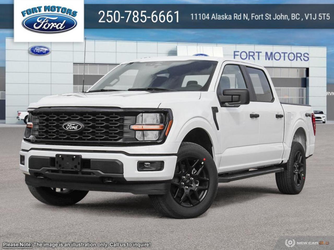 New 2024 Ford F-150 STX for sale in Fort St John, BC