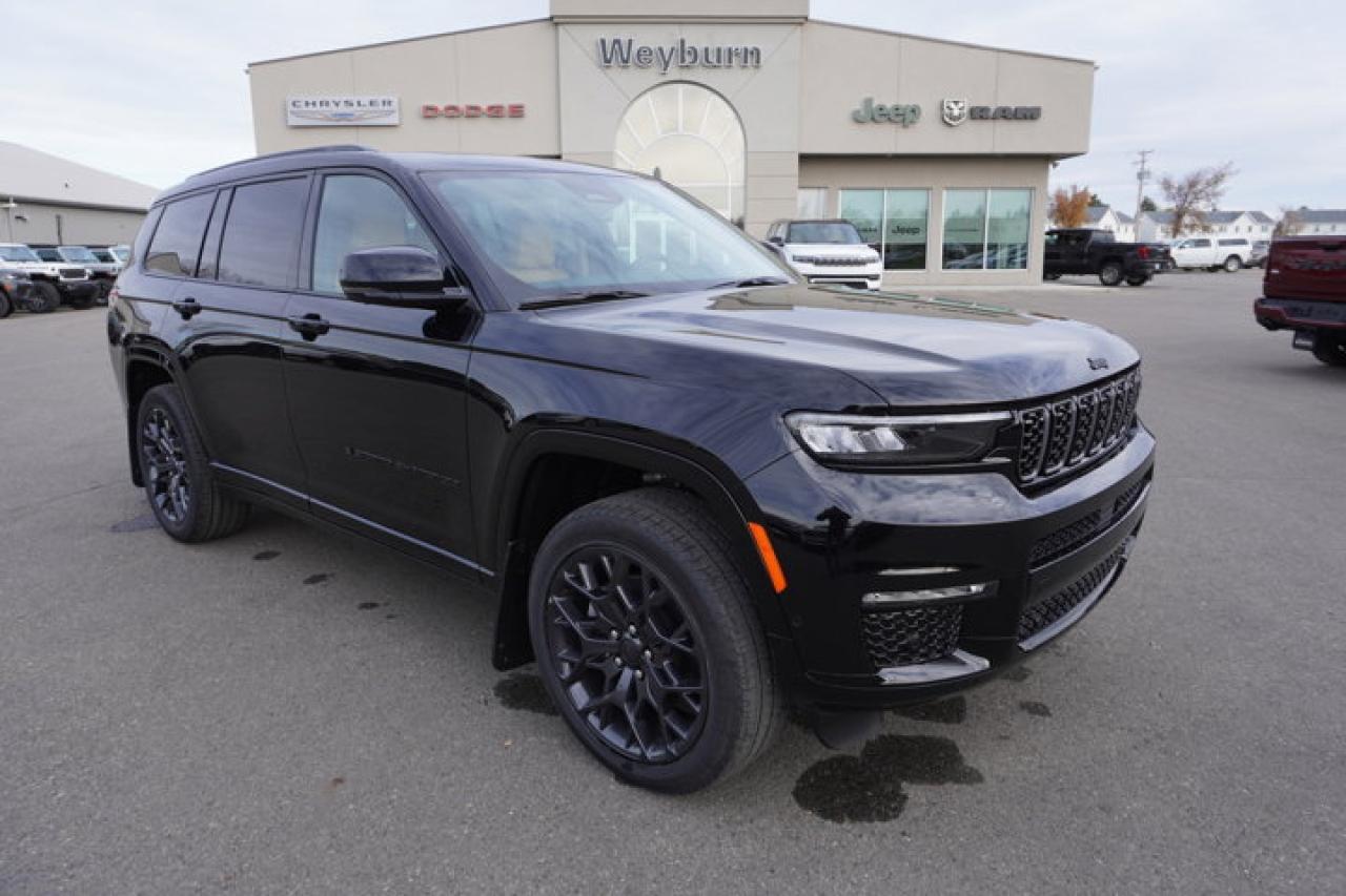 New 2025 Jeep Grand Cherokee L Summit Reserve | Vented/Heated Leather | Massage Seats! | Pano Roof | Wireless Charger | Air Ride | for sale in Weyburn, SK