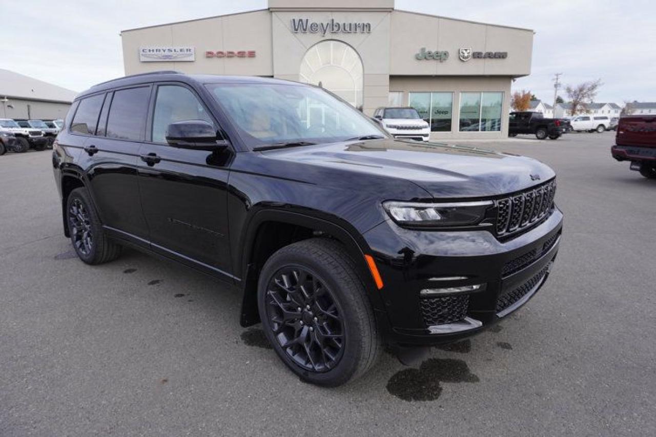 New 2025 Jeep Grand Cherokee L Summit Reserve | Vented/Heated Leather | Massage Seats! | Pano Roof | Wireless Charger | Air Ride | for sale in Weyburn, SK