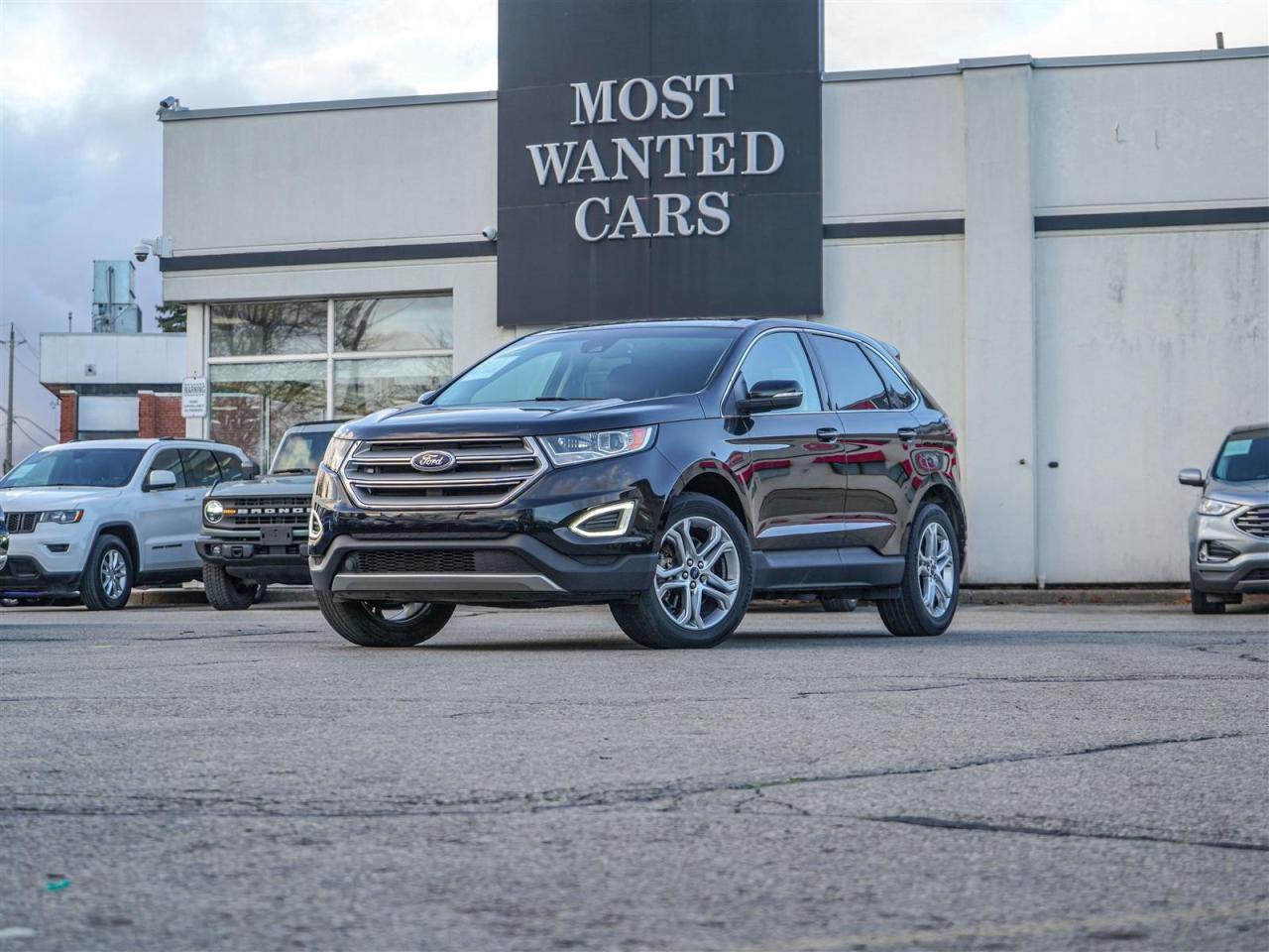 Used 2018 Ford Edge TITANIUM | AWD | MOCHA LEATHER | COOLED SEATS for sale in Kitchener, ON