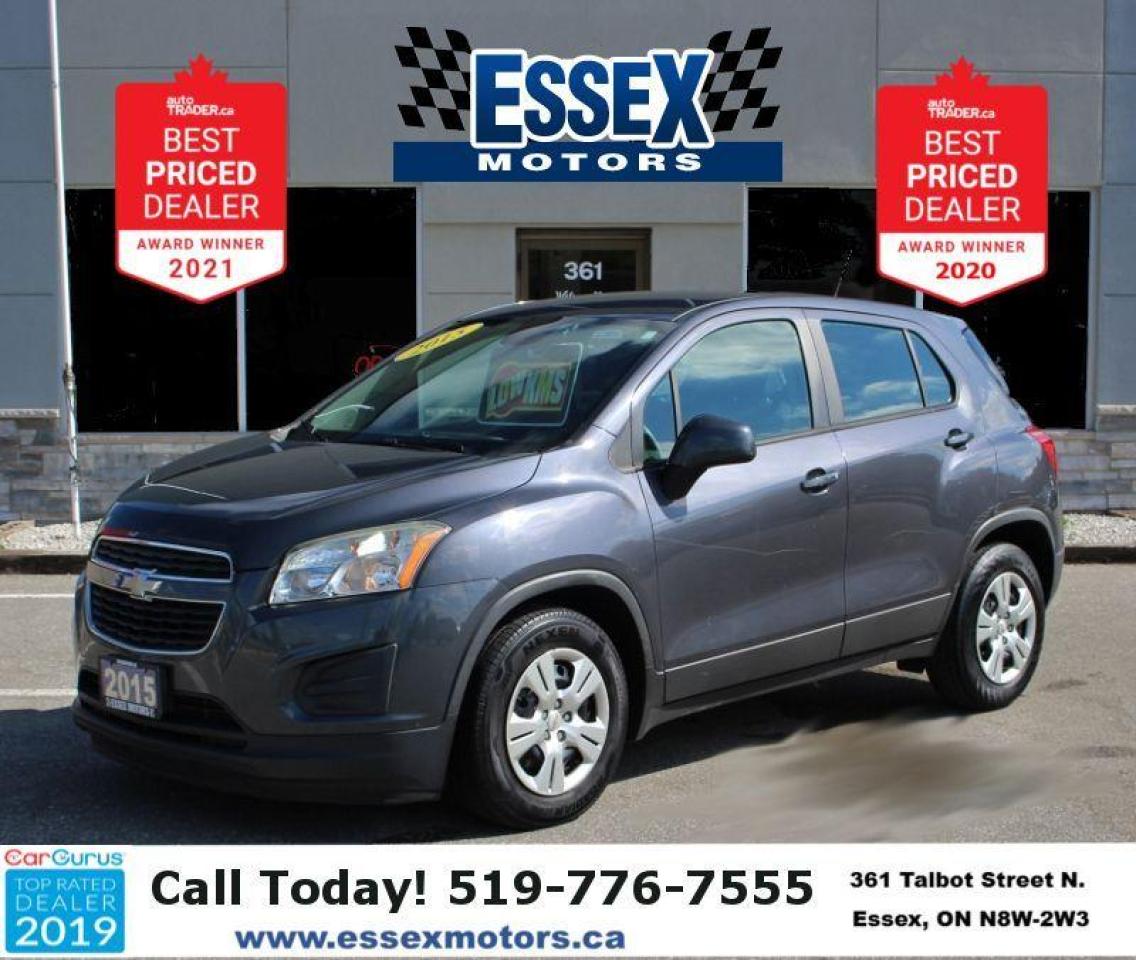 Used 2015 Chevrolet Trax LS*Low K's*Turbo 1.4L-4cyl*Bluetooth*OnStar for sale in Essex, ON