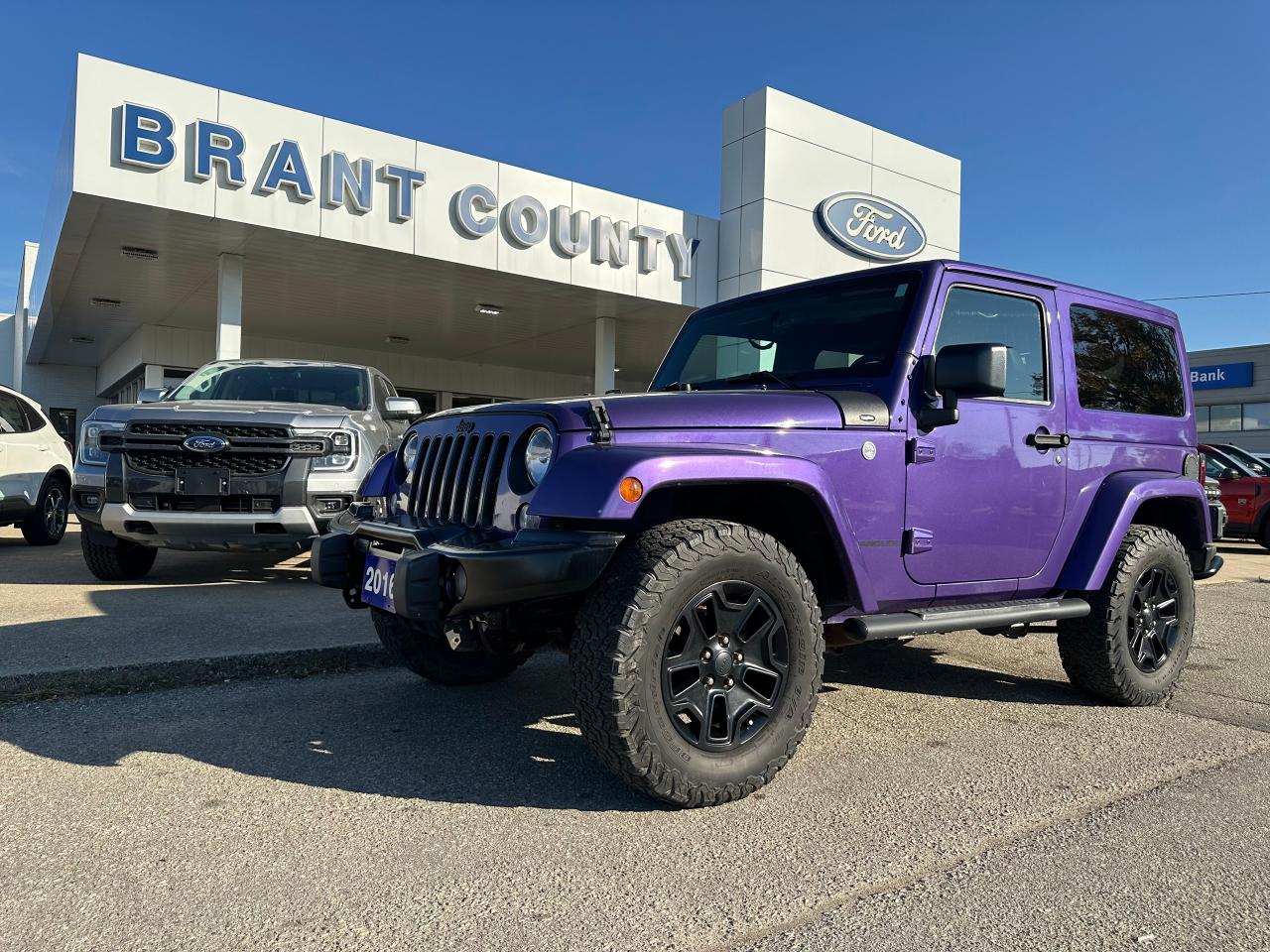 Used 2016 Jeep Wrangler Sahara EXTREME PURPLE for sale in Brantford, ON