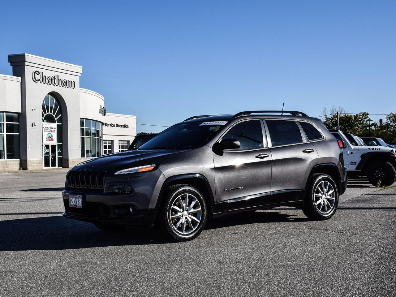 Used 2018 Jeep Cherokee North NORTH NAVIGATION ONE OWNER COLD WEATHER GROUP for sale in Chatham, ON