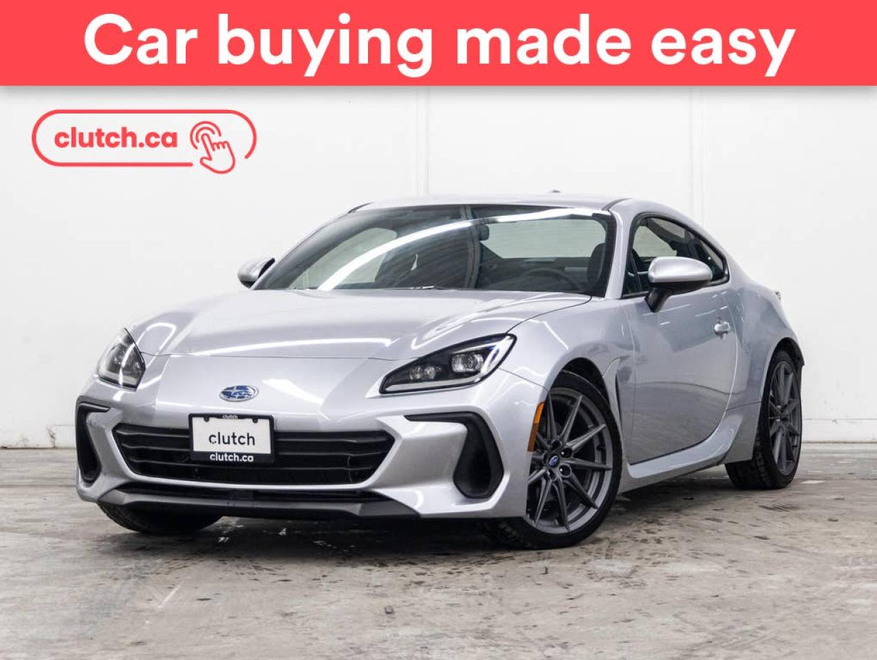 Used 2023 Subaru BRZ Sport-Tech w/ EyeSight w/ Apple CarPlay & Android Auto, Dual Zone A/C, Rearview Cam for sale in Toronto, ON