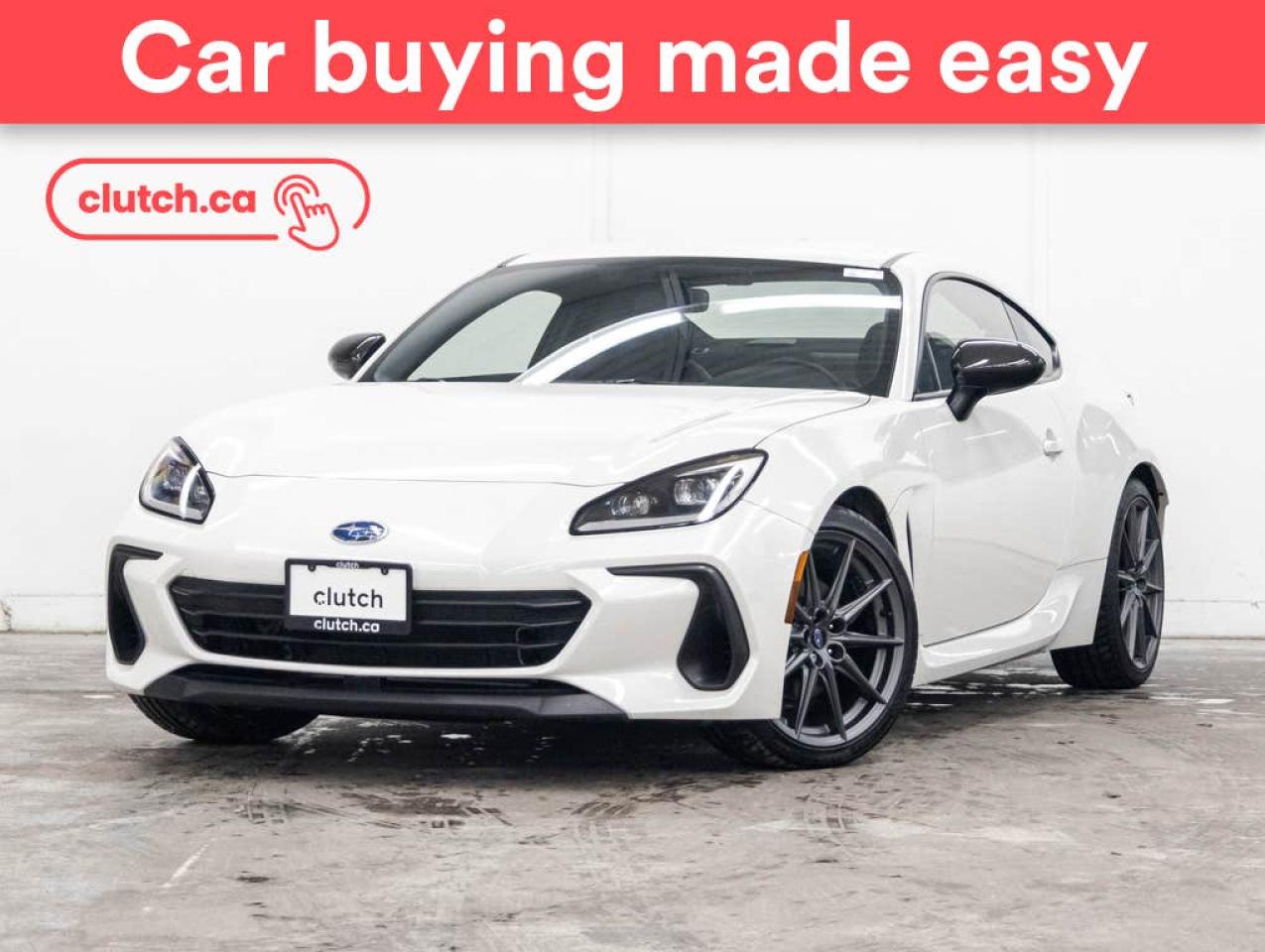 Used 2023 Subaru BRZ Sport-Tech w/ EyeSight w/ Apple CarPlay & Android Auto, Rearview Cam, Dual-Zone A/C for Sale in Toronto, Ontario