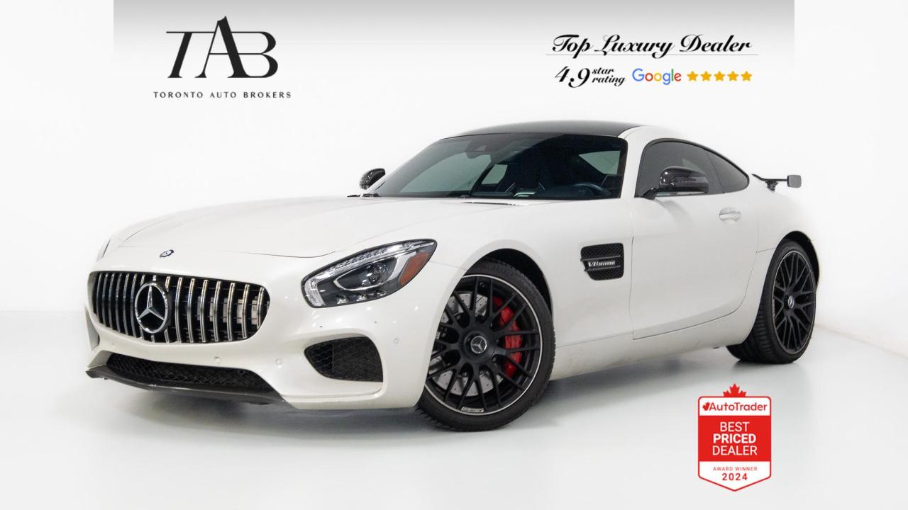 This beautiful 2016 Mercedes-Benz AMG GTS is a local Ontario vehicle with a clean Carfax report. This sleek masterpiece boasts stunning carbon fiber accents and an exhilarating Burmester sound system, making every drive feel like a first-class experience. 

Key features Include:

- 4.0L V8 Biturbo Engine
- Carbon Fiber Exterior Trim
- Carbon Fiber Spoiler
- Burmester High-End Surround Sound System 
- AMG Adaptive Sport Suspension
- 19-Inch Front and 20-Inch Rear AMG Wheels
- Race-Tuned Braking System
- Nappa Leather Upholstery
- Dual-Zone Automatic Climate Control
- AMG Ride Control Sport Suspension 
- Red Calippers
- Navigation System
- Backup Cam


NOW OFFERING 3 MONTH DEFERRED FINANCING PAYMENTS ON APPROVED CREDIT. 

WE OFFER THE BEST FINANCE RATES, AND DONT CHARGE ANY FINANCING FEE

Looking for a top-rated pre-owned luxury car dealership in the GTA? Look no further than Toronto Auto Brokers (TAB)! Were proud to have won multiple awards, including the 2024 AutoTrader Best Priced Dealer, 2024 CBRB Dealer Award, the Canadian Choice Award 2024, the 2024 BNS Award, the 2024 Three Best Rated Dealer Award, and many more!

With 30 years of experience serving the Greater Toronto Area, TAB is a respected and trusted name in the pre-owned luxury car industry. Our 30,000 sq.Ft indoor showroom is home to a wide range of luxury vehicles from top brands like BMW, Mercedes-Benz, Audi, Porsche, Land Rover, Jaguar, Aston Martin, Bentley, Maserati, and more. And we dont just serve the GTA, were proud to offer our services to all cities in Canada, including Vancouver, Montreal, Calgary, Edmonton, Winnipeg, Saskatchewan, Halifax, and more.

At TAB, were committed to providing a no-pressure environment and honest work ethics. As a family-owned and operated business, we treat every customer like family and ensure that every interaction is a positive one. Come experience the TAB Lifestyle at its truest form, luxury car buying has never been more enjoyable and exciting!

We offer a variety of services to make your purchase experience as easy and stress-free as possible. From competitive and simple financing and leasing options to extended warranties, aftermarket services, and full history reports on every vehicle, we have everything you need to make an informed decision. We welcome every trade, even if youre just looking to sell your car without buying, and when it comes to financing or leasing, we offer same day approvals, with access to over 50 lenders, including all of the banks in Canada. Feel free to check out your own Equifax credit score without affecting your credit score, simply click on the Equifax tab above and see if you qualify.

So if youre looking for a luxury pre-owned car dealership in Toronto, look no further than TAB! We proudly serve the GTA, including Toronto, Etobicoke, Woodbridge, North York, York Region, Vaughan, Thornhill, Richmond Hill, Mississauga, Scarborough, Markham, Oshawa, Peteborough, Hamilton, Newmarket, Orangeville, Aurora, Brantford, Barrie, Kitchener, Niagara Falls, Oakville, Cambridge, Kitchener, Waterloo, Guelph, London, Windsor, Orillia, Pickering, Ajax, Whitby, Durham, Cobourg, Belleville, Kingston, Ottawa, Montreal, Vancouver, Winnipeg, Calgary, Edmonton, Regina, Halifax, and more.

Call us today or visit our website to learn more about our inventory and services. And remember, all prices exclude applicable taxes and licensing, and vehicles can be certified at an additional cost of $799.


Awards:
  * Canadian Car of the Year AJACs Best New Prestige / Performance Car