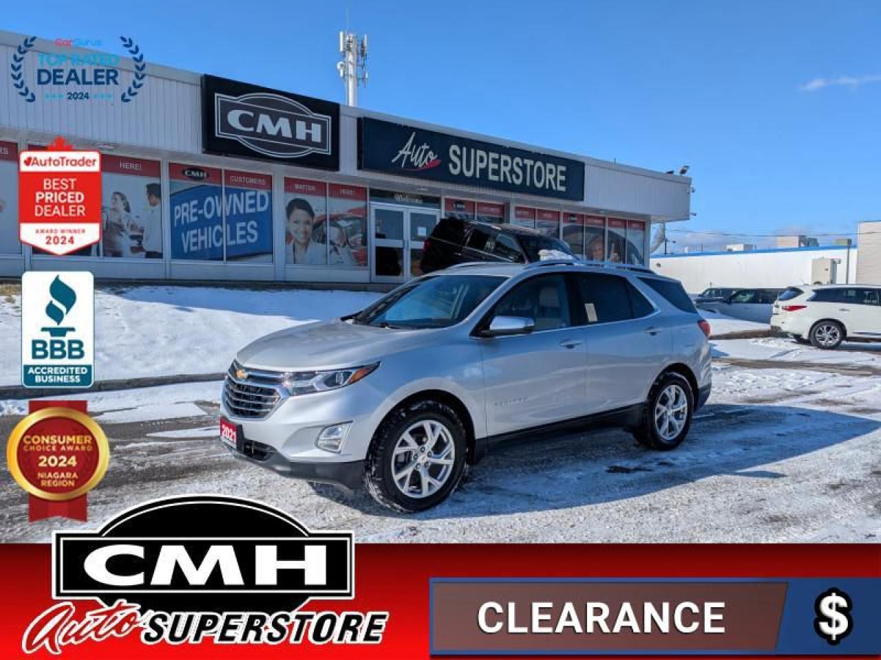 2021 Chevrolet Equinox Premier  **LOW KMS - CLEAN CF**