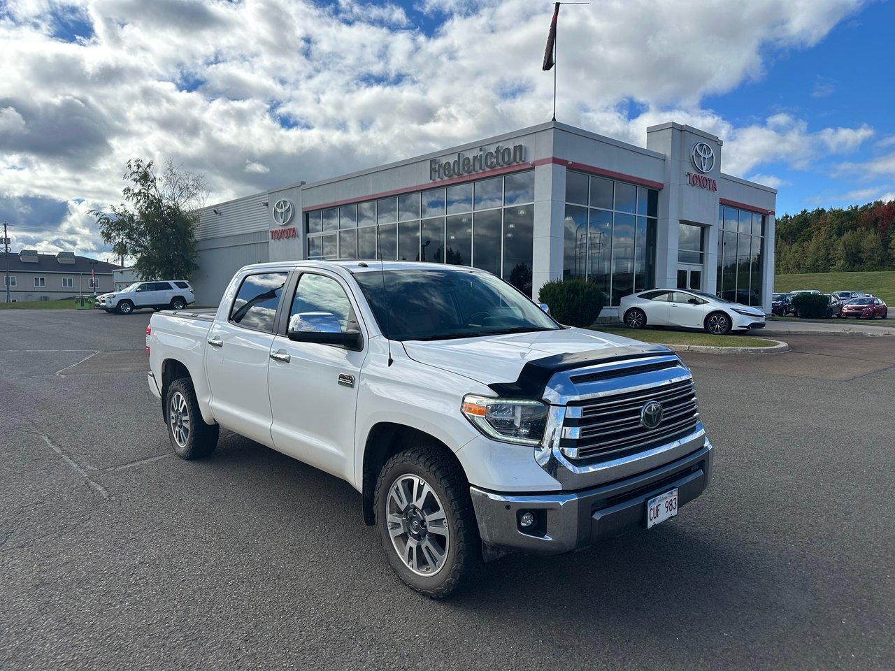 Used 2018 Toyota Tundra Platinum for sale in Fredericton, NB