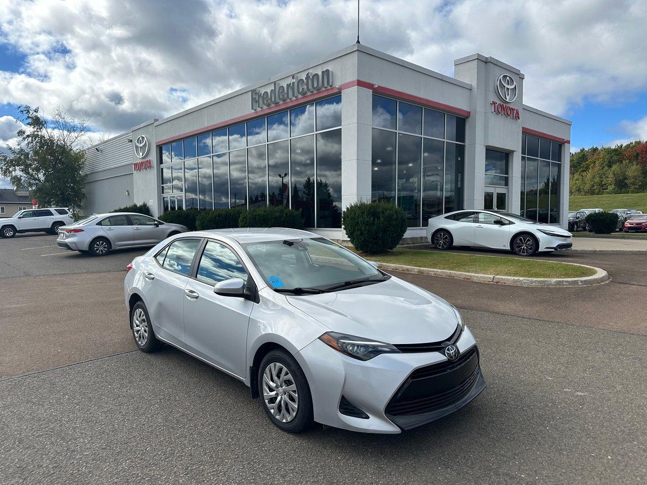 Used 2019 Toyota Corolla LE CVT for sale in Fredericton, NB