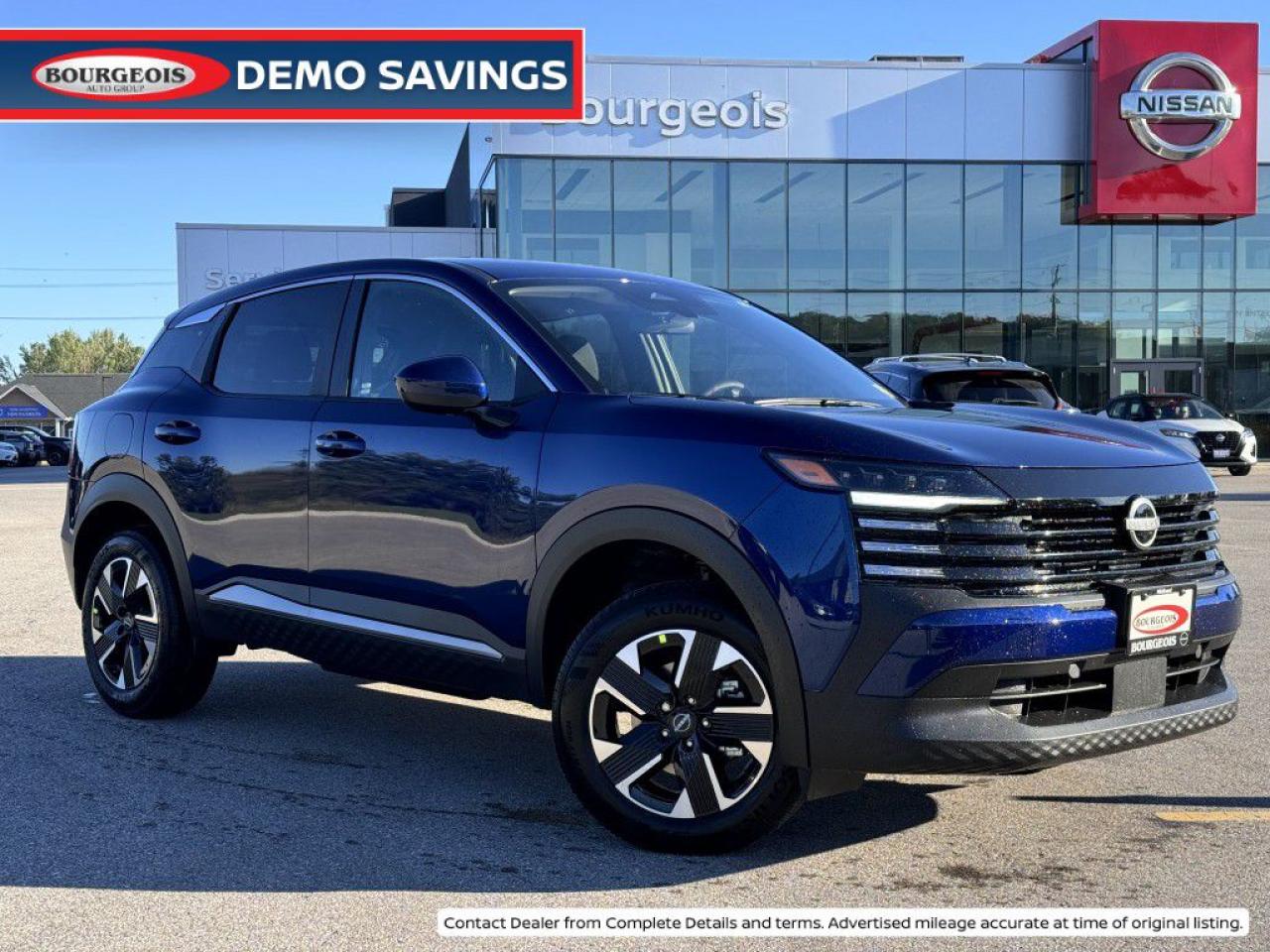 New 2025 Nissan Kicks SV AWD for sale in Midland, ON