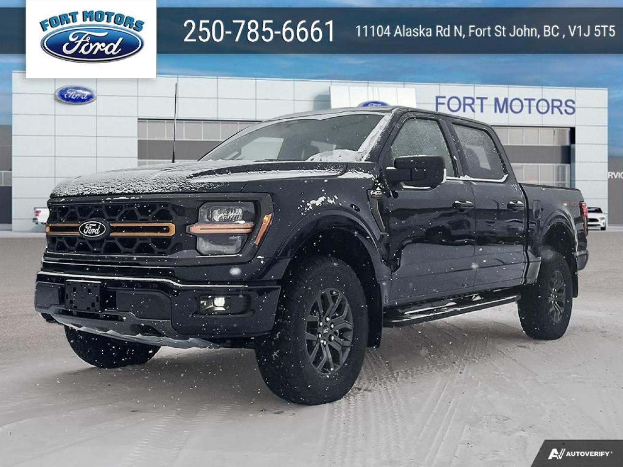 New 2024 Ford F-150 Tremor  - Tow Package for sale in Fort St John, BC