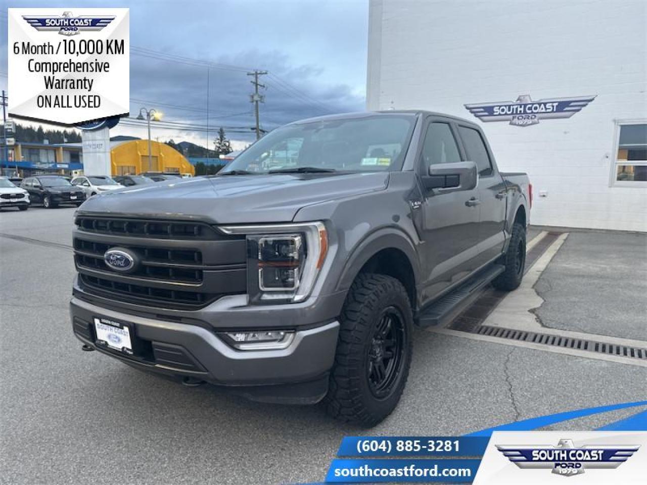 Used 2021 Ford F-150 Lariat  - Leather Seats -  Cooled Seats for sale in Sechelt, BC