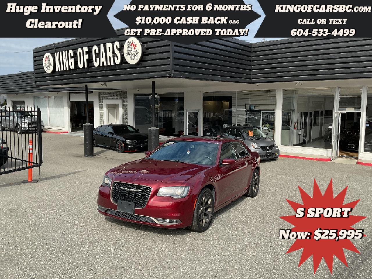 Used 2020 Chrysler 300 300S RWD for sale in Langley, BC