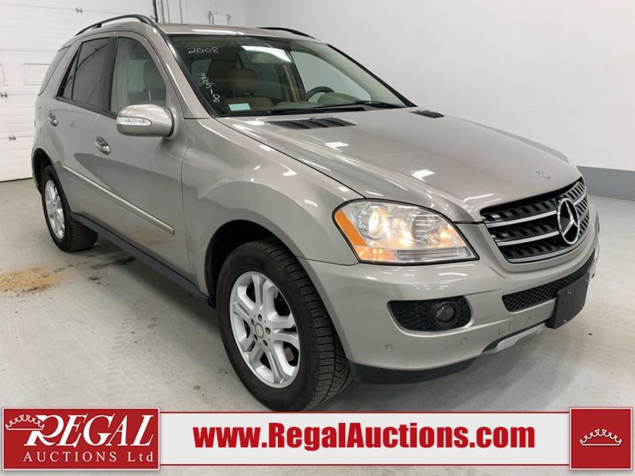 Used 2008 Mercedes-Benz ML-Class  for sale in Calgary, AB