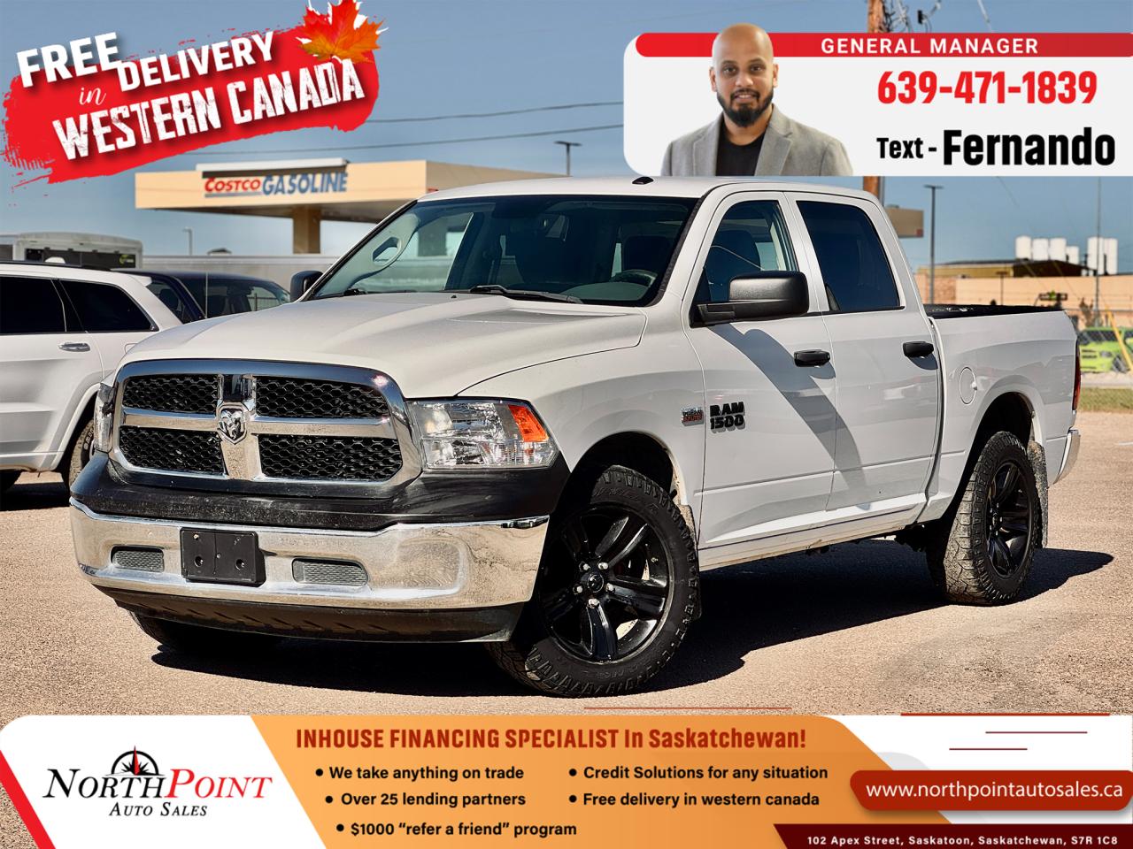 Used 2017 RAM 1500 ST for sale in Saskatoon, SK