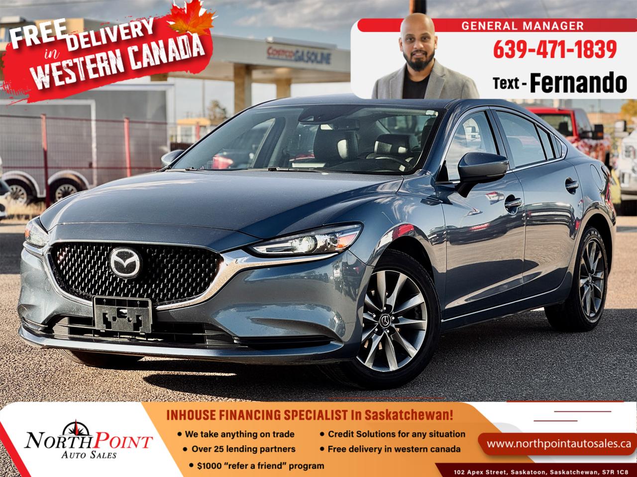 Used 2021 Mazda MAZDA6 TOURING for sale in Saskatoon, SK