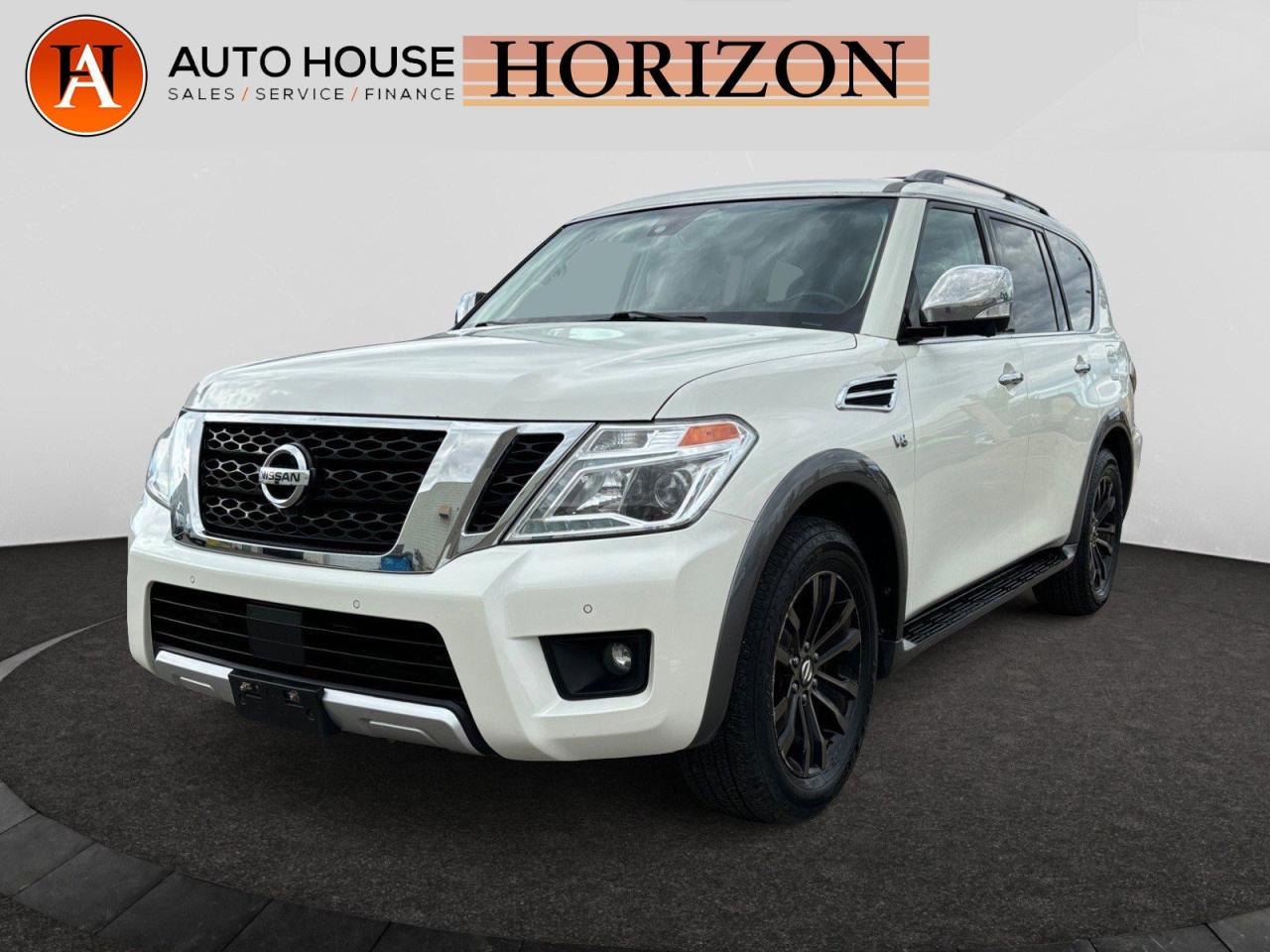 Used 2017 Nissan Armada Platinum Edition 8 PASSENGERS LEATHER NAVI BACKUP CAM SUNROOF for sale in Calgary, AB