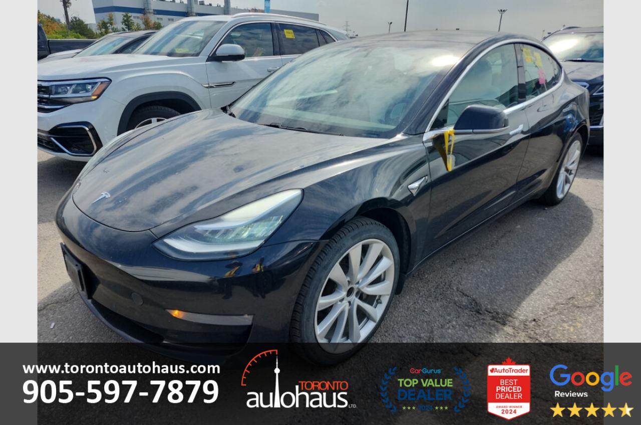 Used 2019 Tesla Model 3 LR I WHITE INTERIOR I OVER 100 TESLAS IN STOCK AT TESLASUPERSTORE.CA for sale in Concord, ON