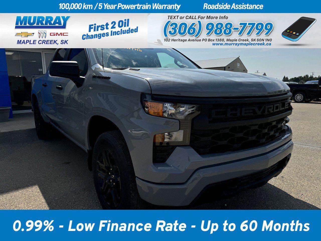 New 2024 Chevrolet Silverado 1500 Custom for sale in Maple Creek, SK
