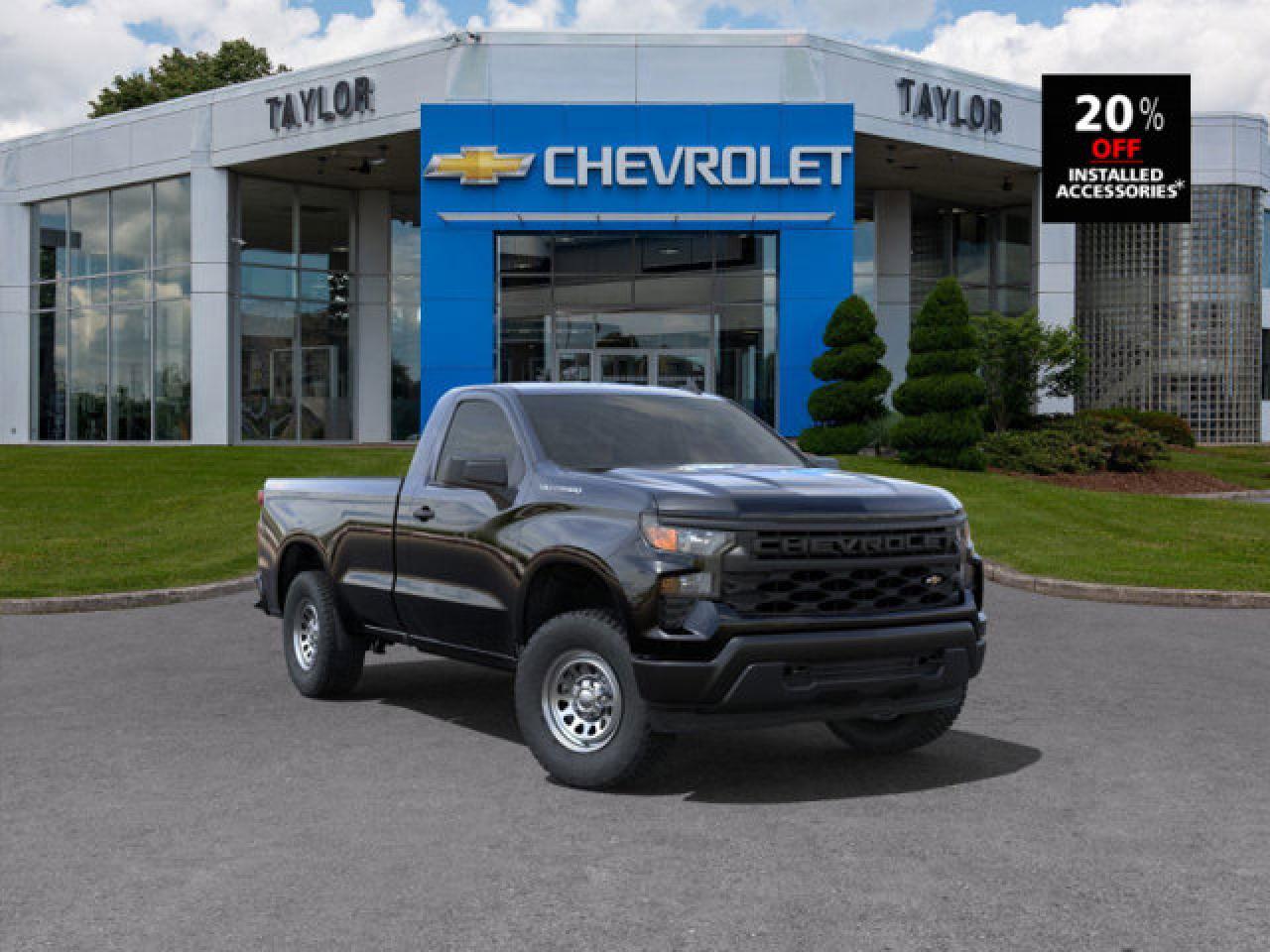 New 2025 Chevrolet Silverado 1500 Work Truck for sale in Kingston, ON