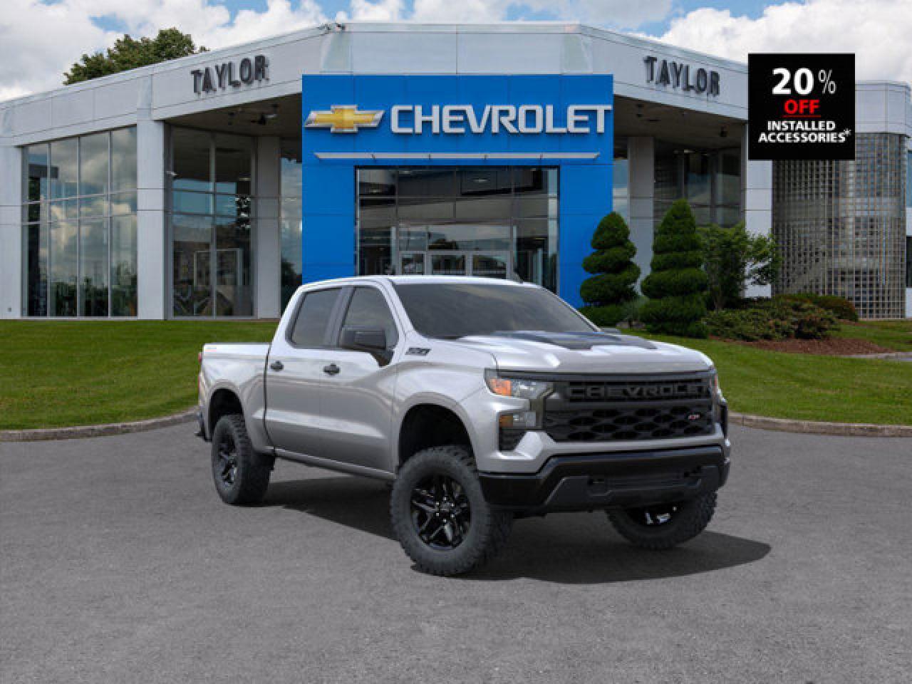 New 2025 Chevrolet Silverado 1500 Custom Trail Boss for sale in Kingston, ON