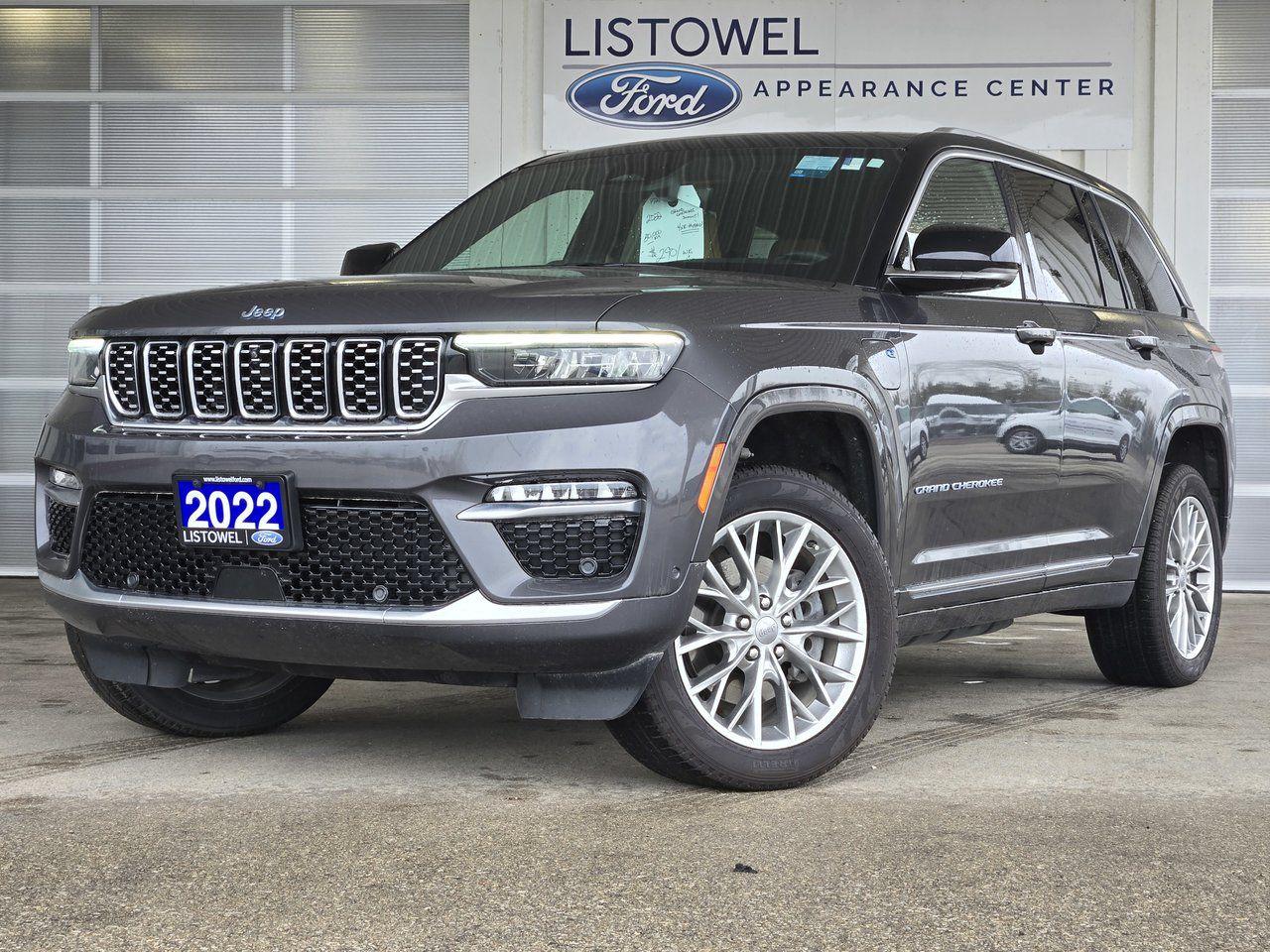 Used 2022 Jeep Grand Cherokee 4XE SUMMIT for sale in London, ON