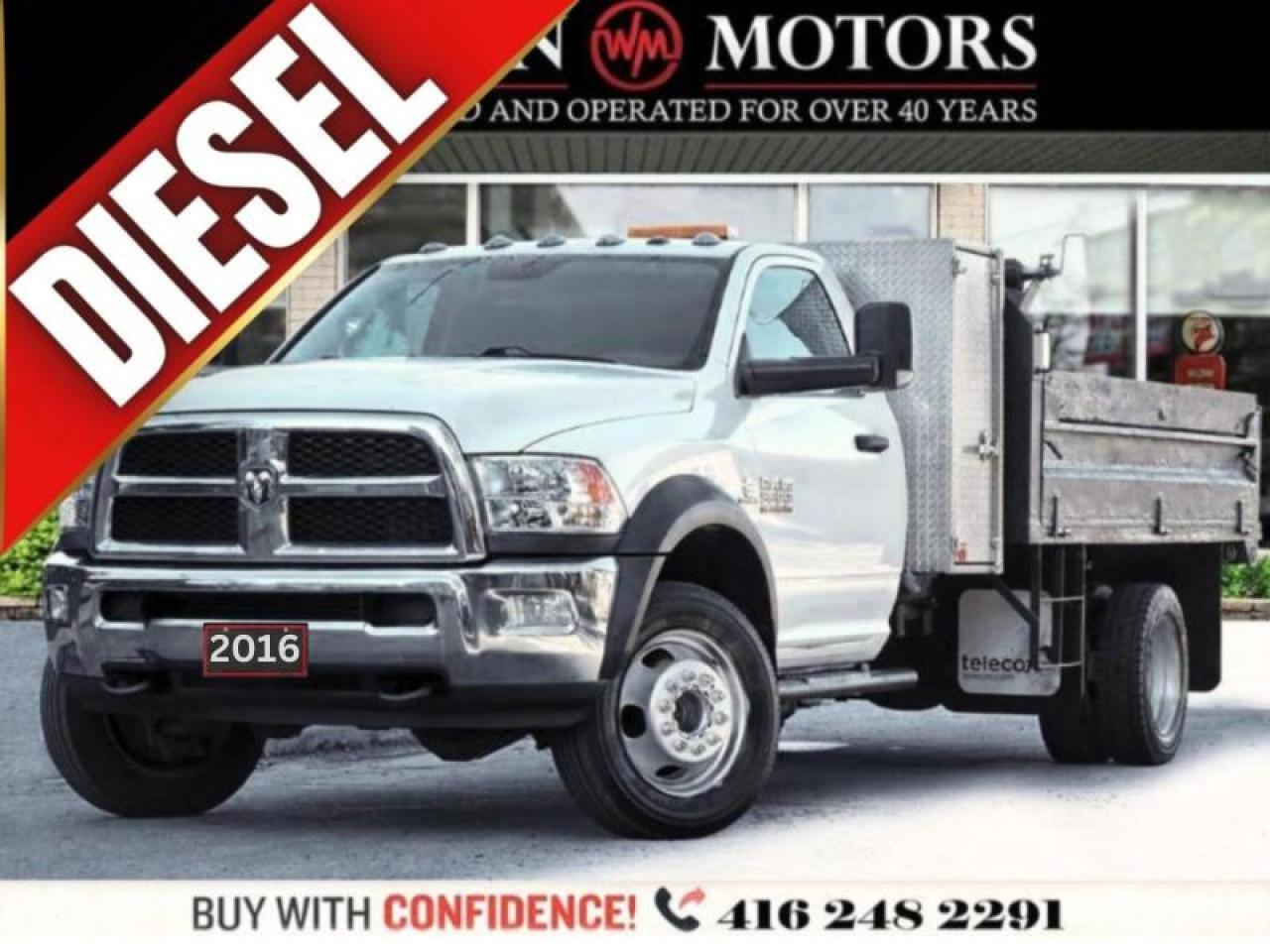 2016 RAM 5500 Chassis *4X4*DIESEL*DUMP BOX*POWER GROUP*