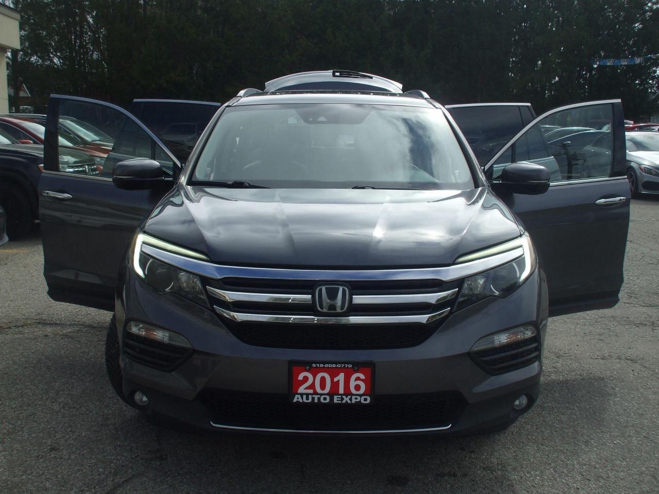 2016 Honda Pilot 4WD,Touring,7 Passengers,GPS,Tinted,Sunroof,Fog's