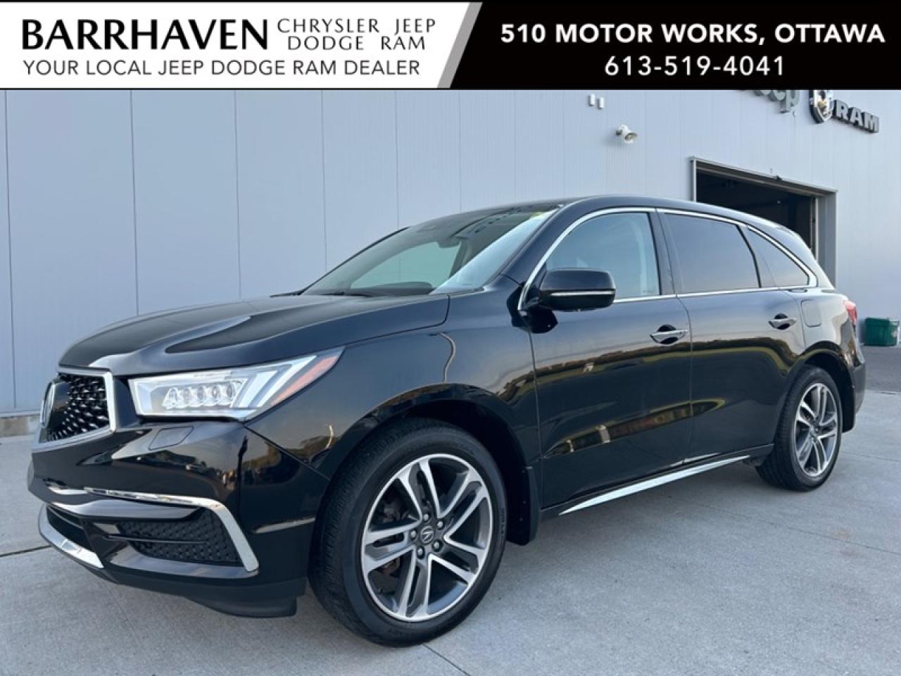 Used 2017 Acura MDX SH-AWD | Nav Package | Low KM's for sale in Ottawa, ON