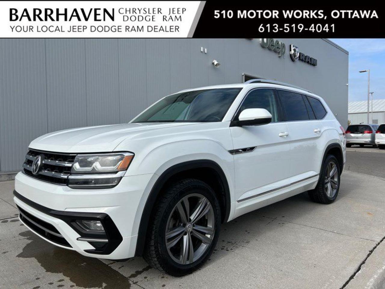 Used 2019 Volkswagen Atlas Execline 3.6 FSI 4MOTION R-LINE | Low KM's for sale in Ottawa, ON