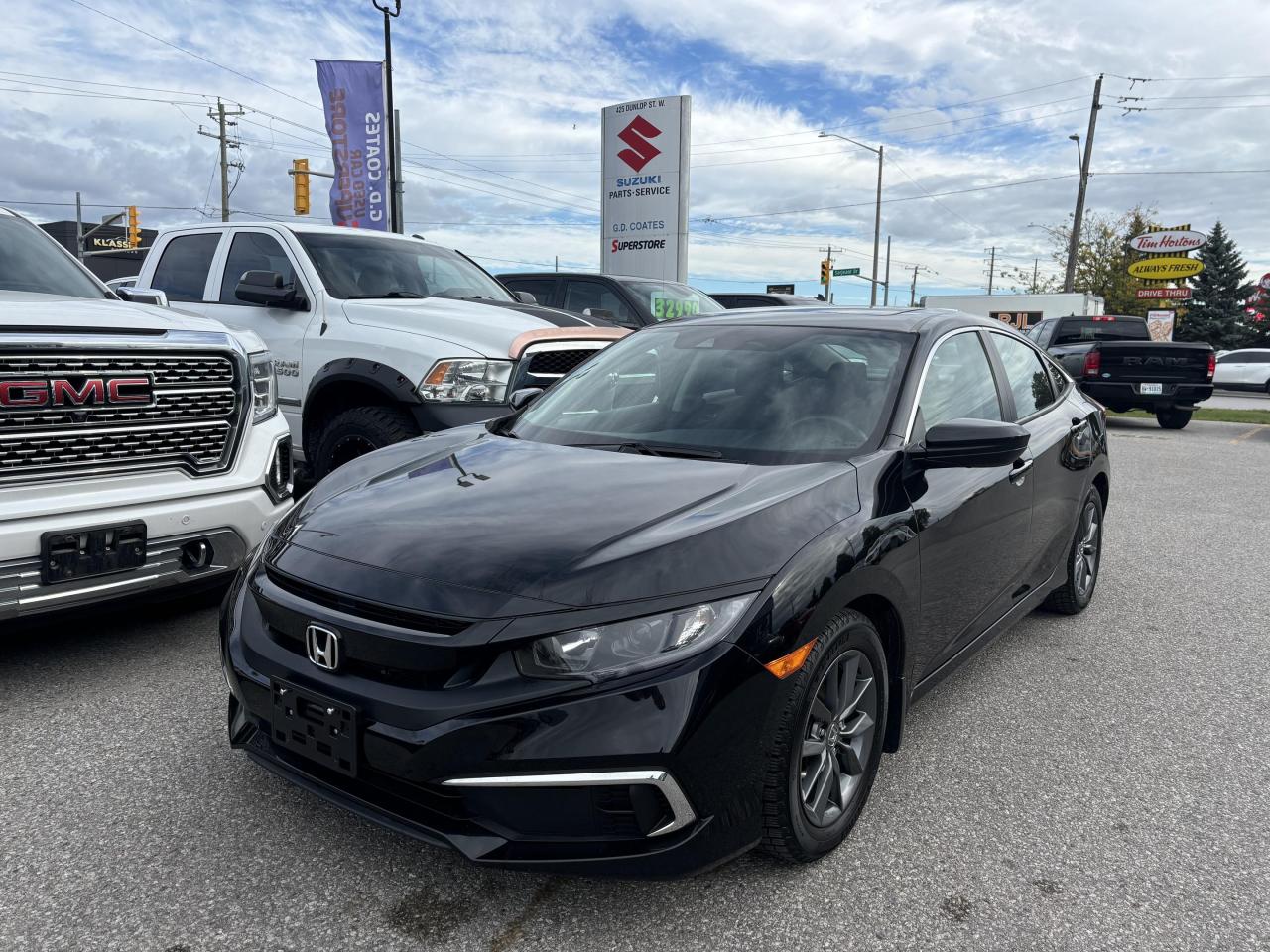 Used 2020 Honda Civic EX ~Moonroof ~Heated Seats ~Lane Departure ~Alloys for sale in Barrie, ON