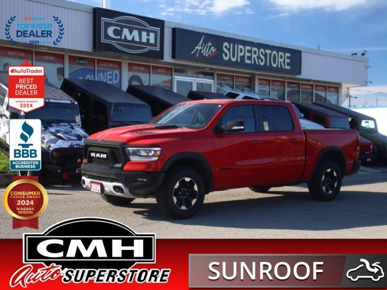 Used 2020 RAM 1500 Rebel  **LEVEL 2 EQUIP. GROUP - SUNROOF** for sale in St. Catharines, ON