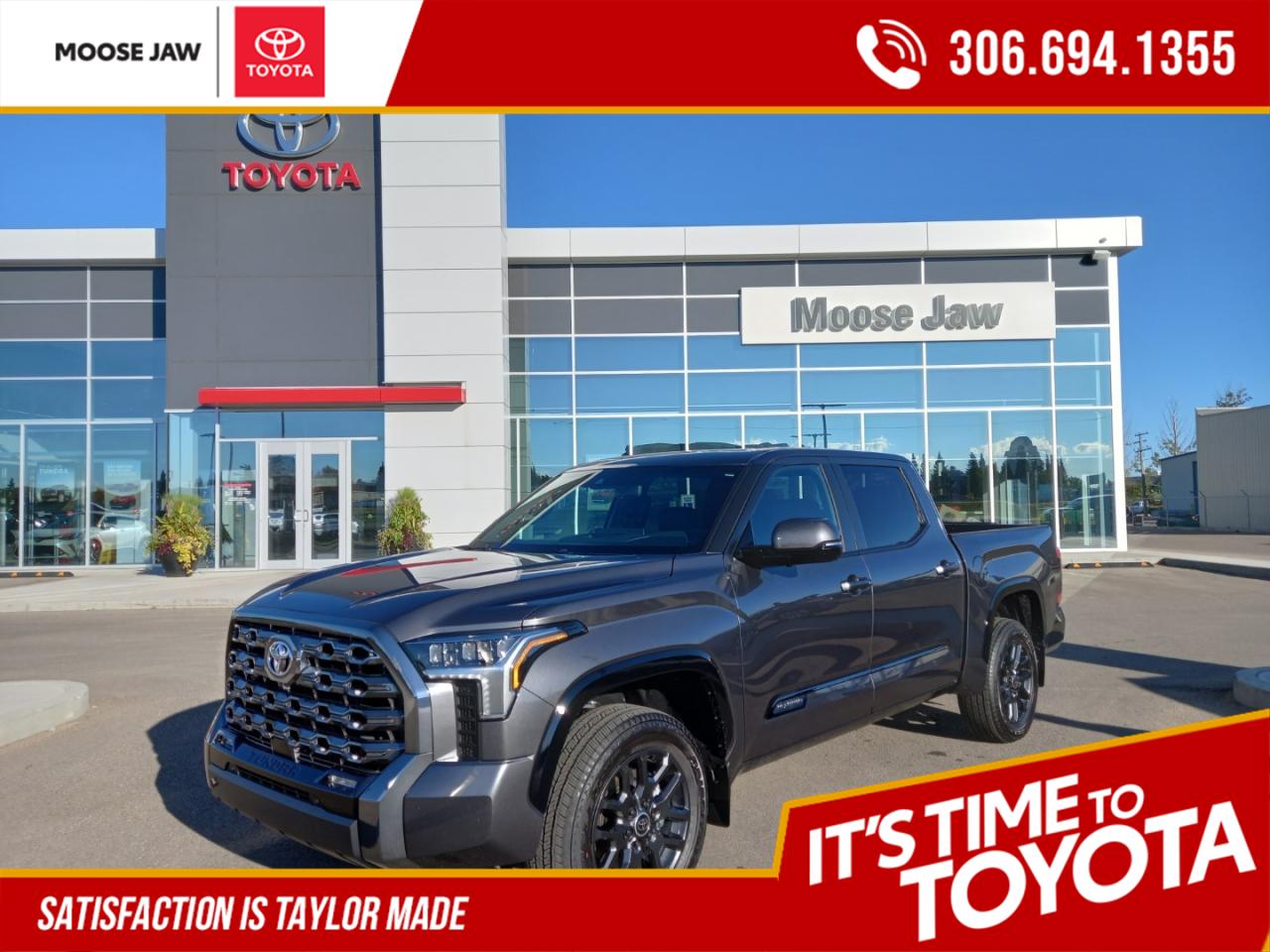 New 2024 Toyota Tundra Platinum **TRUCK MONTH ON NOW** ASK ABOUT OUR 1000$ ACCESSORY CREDIT** for sale in Moose Jaw, SK