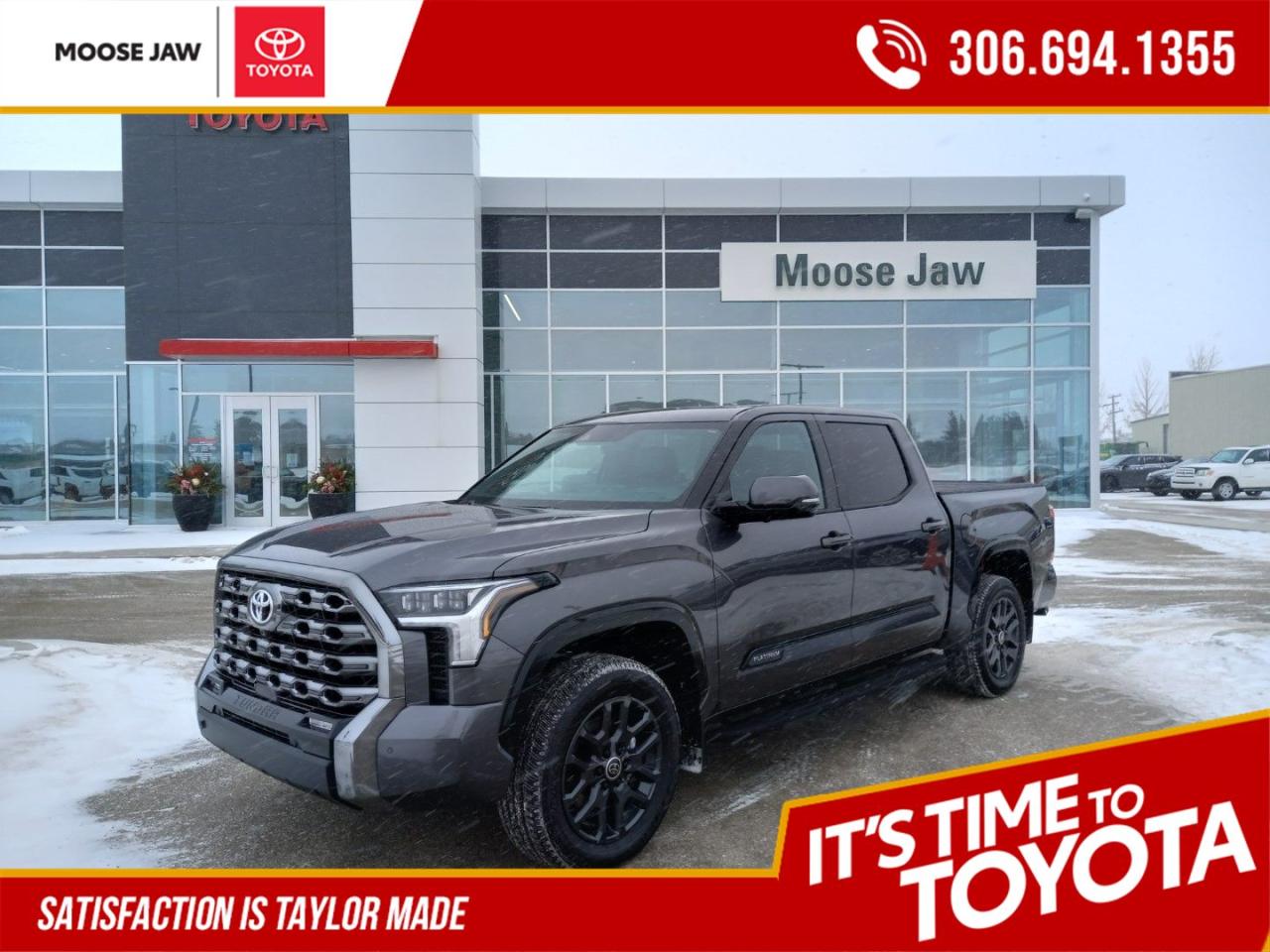 New 2024 Toyota Tundra Platinum **2024 CLEAROUT PRICING***** for sale in Moose Jaw, SK