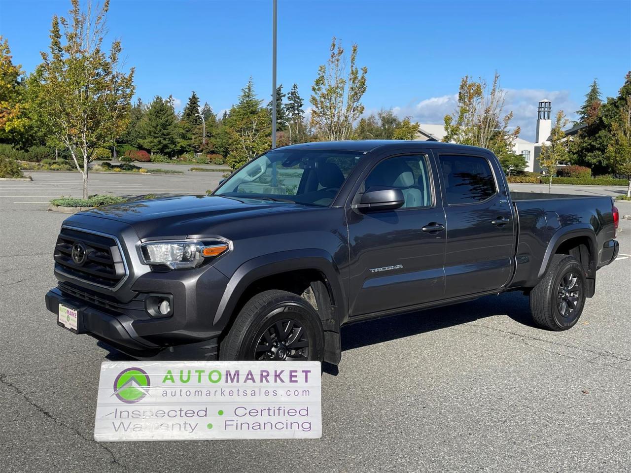 Used 2021 Toyota Tacoma SR5, CREW, LOCAL, FINANCING, WARRANTY, INSPECTE W/BCAA MEMBERSHIP! for sale in Surrey, BC