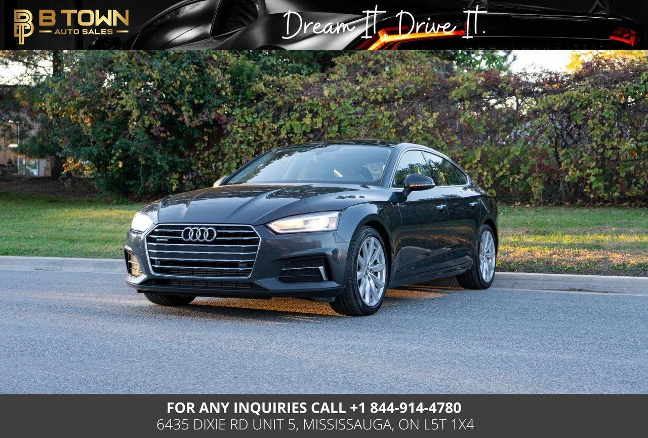 Used 2018 Audi A5 Sportback Progressiv for sale in Mississauga, ON