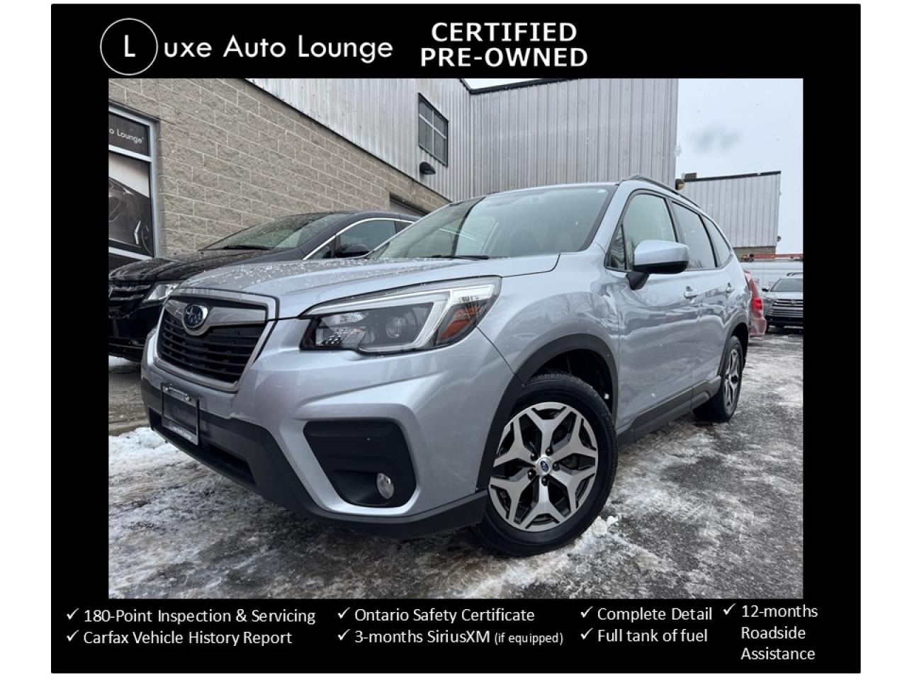 Used 2021 Subaru Forester 2.5i CONVENIENCE, ONLY 41K EYESIGHT AWD, HTD SEATS for sale in Orleans, ON