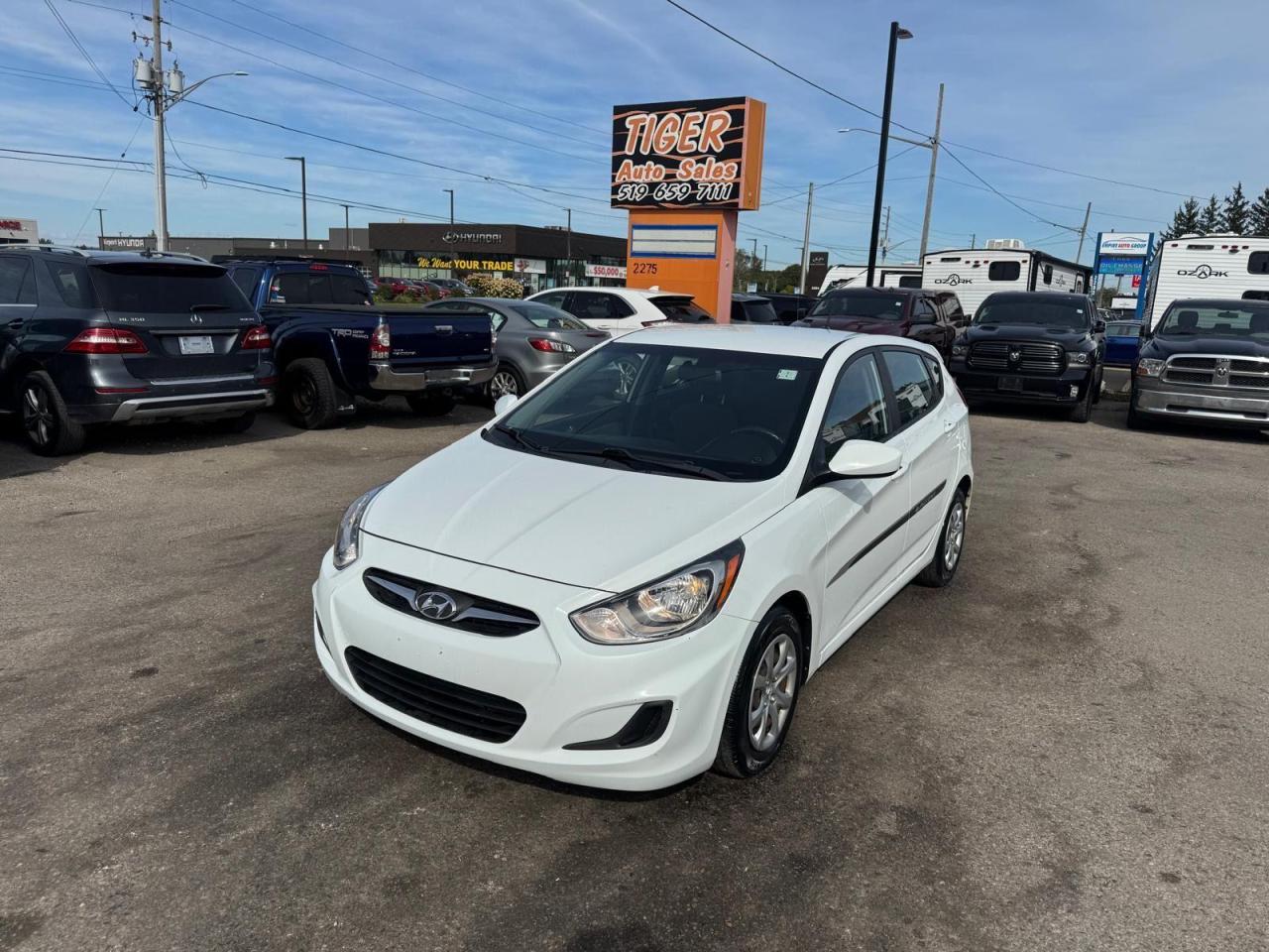 Used 2014 Hyundai Accent GL, HATCH, AUTO, ONLY 57,000KMS, CERTIFIED for sale in London, ON