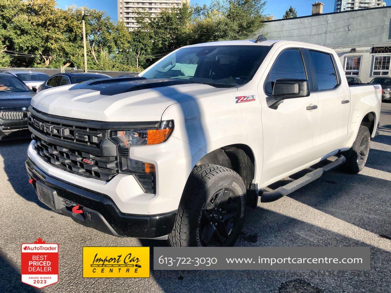 Used 2022 Chevrolet Silverado 1500 Custom Trail Boss 5.3L V8, Z71 OFF ROAD PKG., SIDE for sale in Ottawa, ON