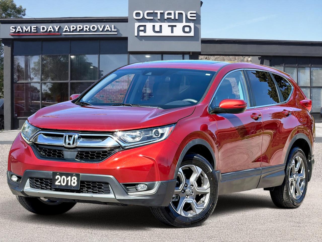 Molten Lava Pearl 2018 Honda CR-V SUV / Crossover All-Wheel Drive Continuously Variable Transmission