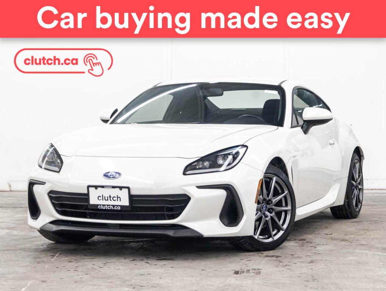 Used 2022 Subaru BRZ Base w/ Apple CarPlay & Android Auto, Dual Zone A/C, Rearview Cam for sale in Toronto, ON