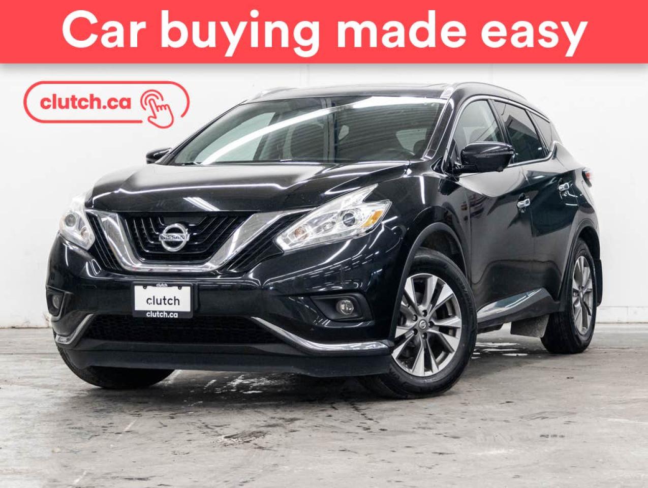 Used 2016 Nissan Murano SL AWD w/ Nav, Dual Zone A/C, Rearview Cam for sale in Toronto, ON